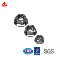 Stainless steel hex flange nut